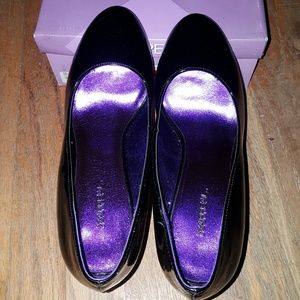 Black Patent Leather Heels